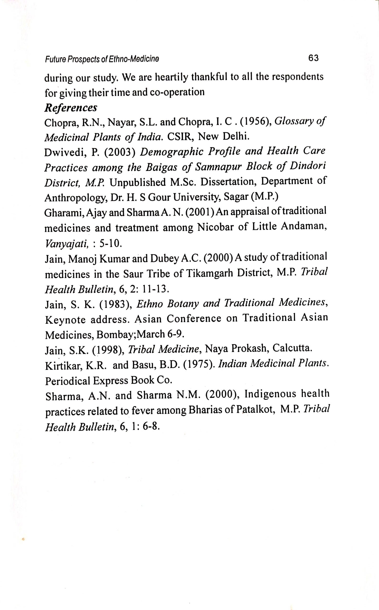 Ethno Medicine and their Practices among the Kaibartas of Assam