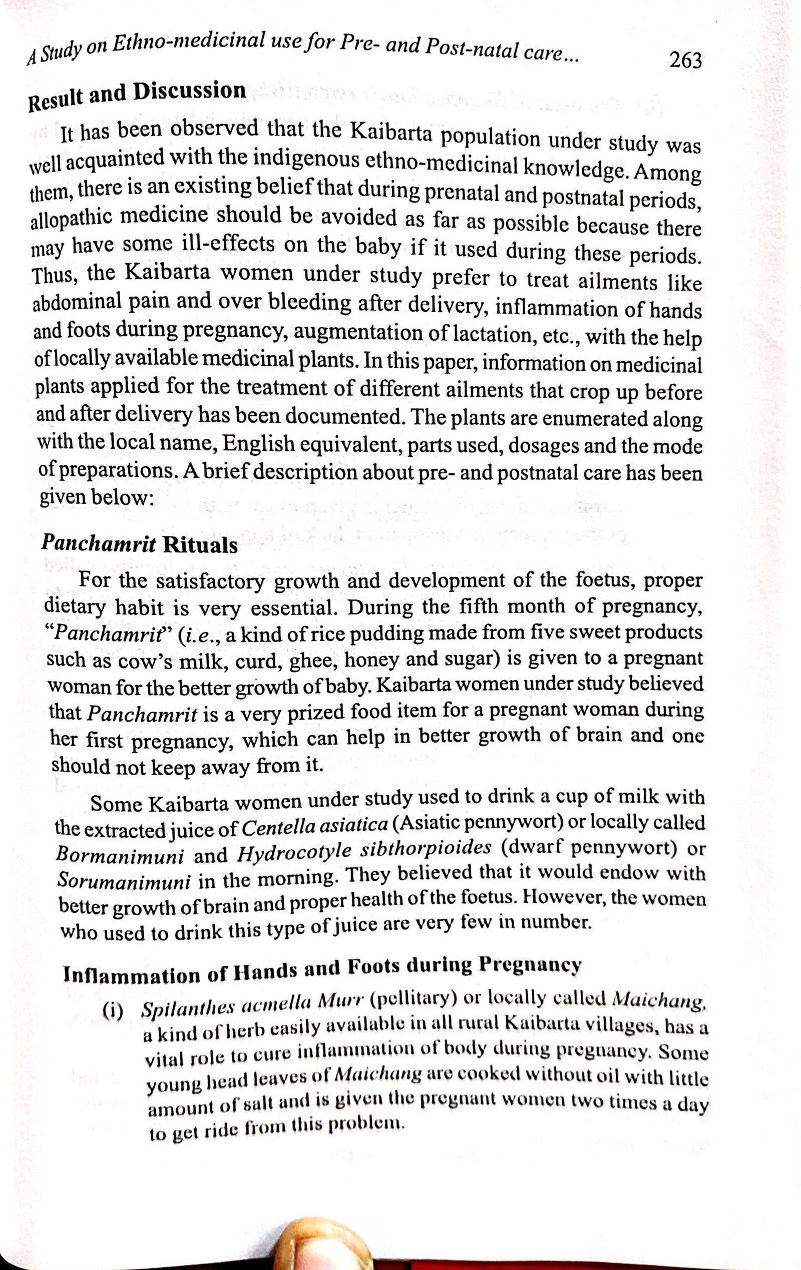 Study onEthno-Medicinal use